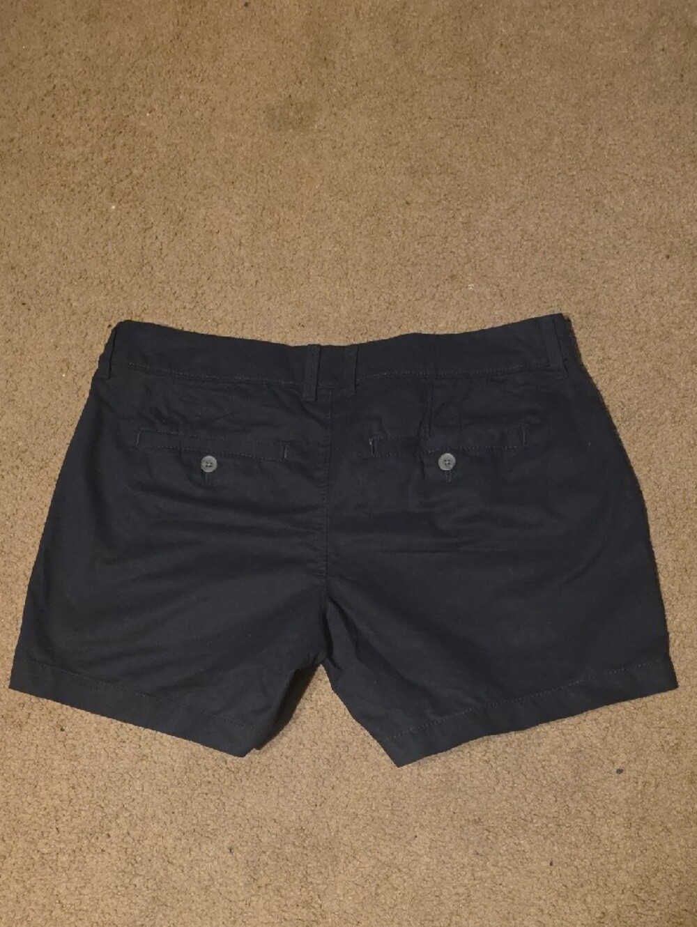 Old Navy Black Women's Bermuda Shorts‎ Classic Fit Casual Summer Cotton Pockets - Picture 4 of 6